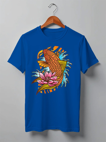 Заказать мужскую футболку в Москве. Футболка классическая Japan от oneredfoxstore@gmail.com - готовые дизайны и нанесение принтов.