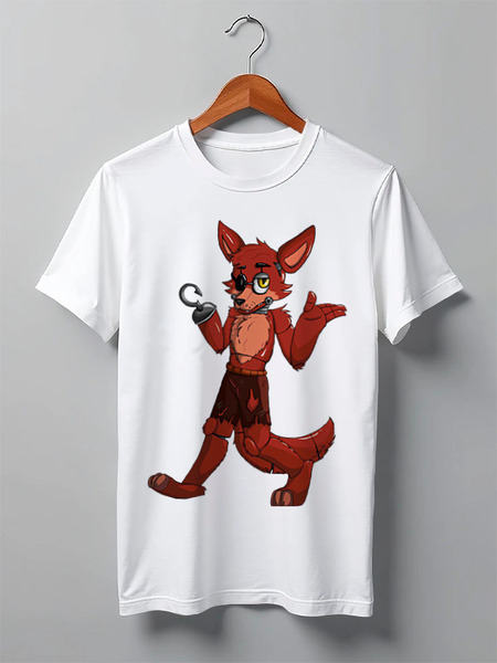 Заказать мужскую футболку в Москве. Футболка классическая Five Nights at Freddy’s от weeert - готовые дизайны и нанесение принтов.