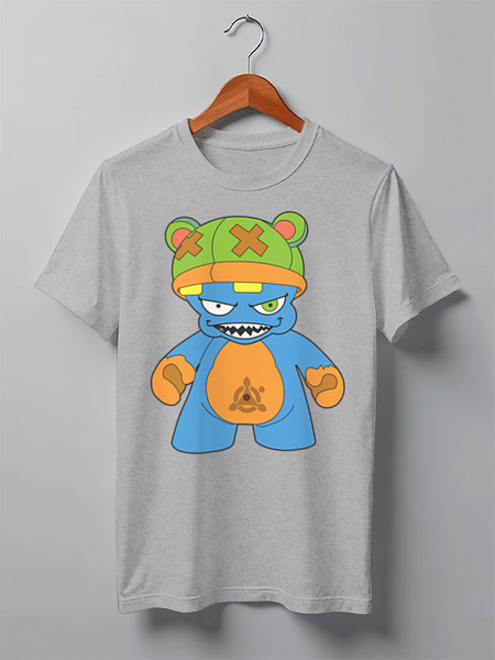 Заказать мужскую футболку в Москве. Футболка классическая Zombies от oneredfoxstore@gmail.com - готовые дизайны и нанесение принтов.