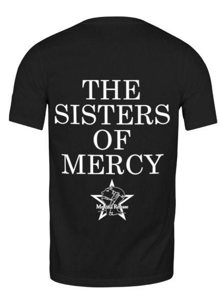 Заказать мужскую футболку в Москве. Футболка классическая The Sisters of Mercy от OEX design - готовые дизайны и нанесение принтов.
