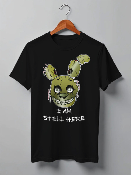 Заказать мужскую футболку в Москве. Футболка классическая FIVE NIGHTS AT FREDDY'S 3- SPR от cherdantcev - готовые дизайны и нанесение принтов.
