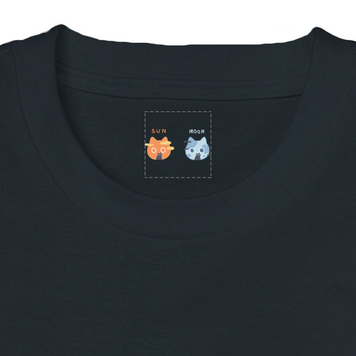 Заказать мужскую футболку в Москве. Футболка классическая "Луна" от aaa.kus28@gmail.com - готовые дизайны и нанесение принтов.