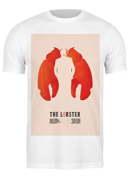 Заказать мужскую футболку в Москве. Футболка классическая Лобстер / The Lobster от kino.printio.ru - готовые дизайны и нанесение принтов.