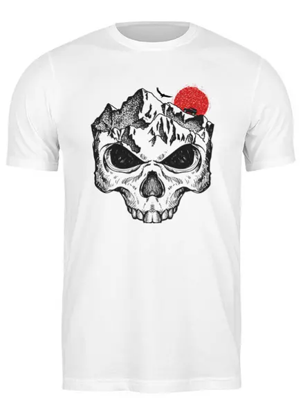 Заказать мужскую футболку в Москве. Футболка классическая Offroad от oneredfoxstore@gmail.com - готовые дизайны и нанесение принтов.