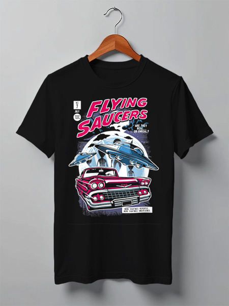 Заказать мужскую футболку в Москве. Футболка классическая Oldschool от oneredfoxstore@gmail.com - готовые дизайны и нанесение принтов.
