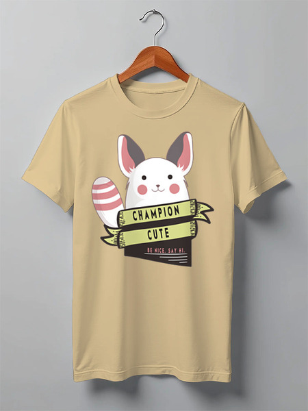 Заказать мужскую футболку в Москве. Футболка классическая Animals от oneredfoxstore@gmail.com - готовые дизайны и нанесение принтов.