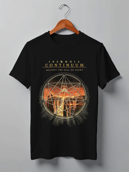 Заказать мужскую футболку в Москве. Футболка классическая Against the Fall of Night от Insomnia Continuum - готовые дизайны и нанесение принтов.