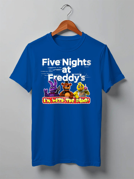 Заказать мужскую футболку в Москве. Футболка классическая ✪Five Nights at Freddy's✪ от balden - готовые дизайны и нанесение принтов.