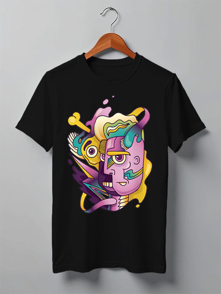 Заказать мужскую футболку в Москве. Футболка классическая Zombies от oneredfoxstore@gmail.com - готовые дизайны и нанесение принтов.