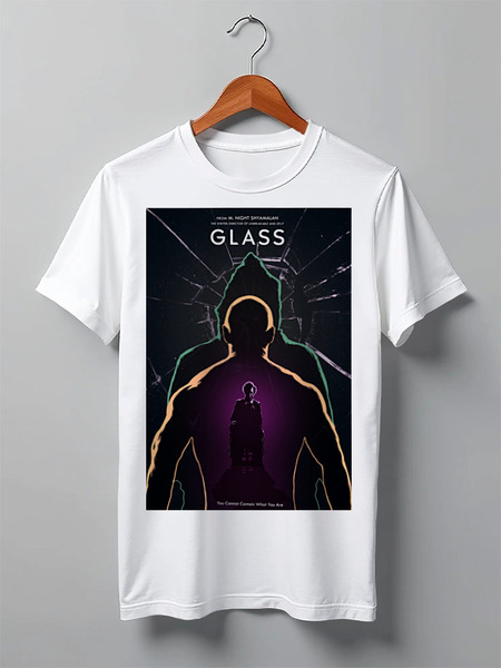 Заказать мужскую футболку в Москве. Футболка классическая Стекло / Glass от kino.printio.ru - готовые дизайны и нанесение принтов.