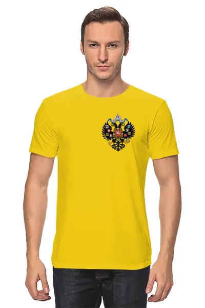 Заказать мужскую футболку в Москве. Футболка классическая Империя от mordzenko@gmail.com - готовые дизайны и нанесение принтов.