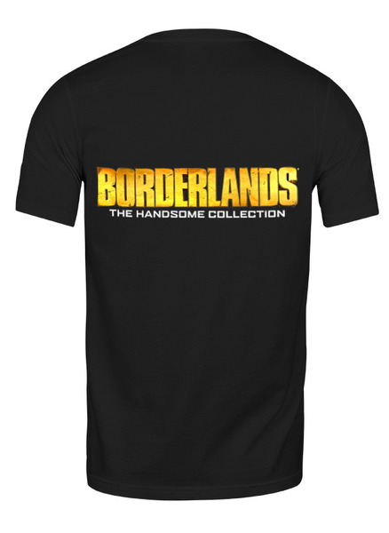 Заказать мужскую футболку в Москве. Футболка классическая BORDERLANDS от robus - готовые дизайны и нанесение принтов.