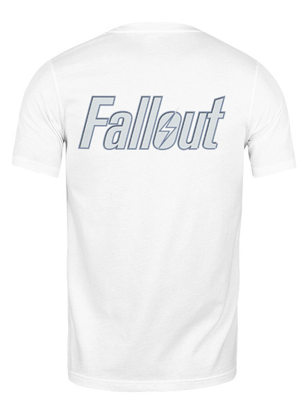 Заказать мужскую футболку в Москве. Футболка классическая Fallout game от Leichenwagen - готовые дизайны и нанесение принтов.