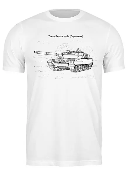 Заказать мужскую футболку в Москве. Футболка классическая World of Tanks от Наталья Чернова - готовые дизайны и нанесение принтов.