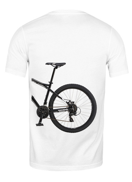Заказать мужскую футболку в Москве. Футболка классическая Велосипед GT от Vladimir  - готовые дизайны и нанесение принтов.