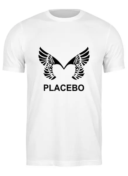 Заказать мужскую футболку в Москве. Футболка классическая Placebo (Wings) от Easy-store - готовые дизайны и нанесение принтов.