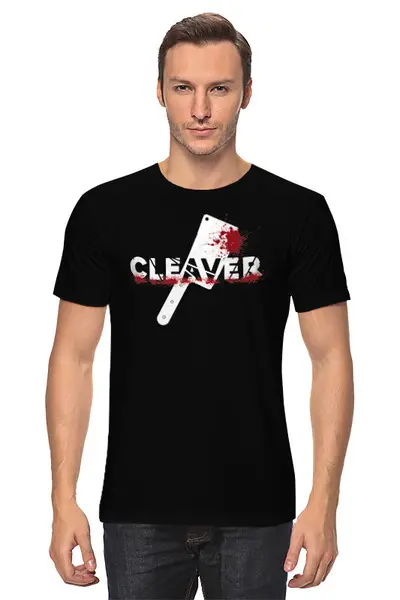 Заказать мужскую футболку в Москве. Футболка классическая CLEAVER t-shirt от panincomics@gmail.com - готовые дизайны и нанесение принтов.