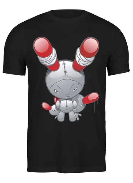 Заказать мужскую футболку в Москве. Футболка классическая Zombies от oneredfoxstore@gmail.com - готовые дизайны и нанесение принтов.