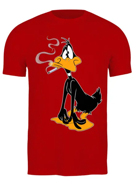 Заказать мужскую футболку в Москве. Футболка классическая Black Duck от balden - готовые дизайны и нанесение принтов.