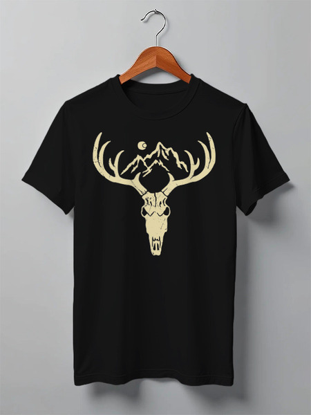 Заказать мужскую футболку в Москве. Футболка классическая Animals от oneredfoxstore@gmail.com - готовые дизайны и нанесение принтов.