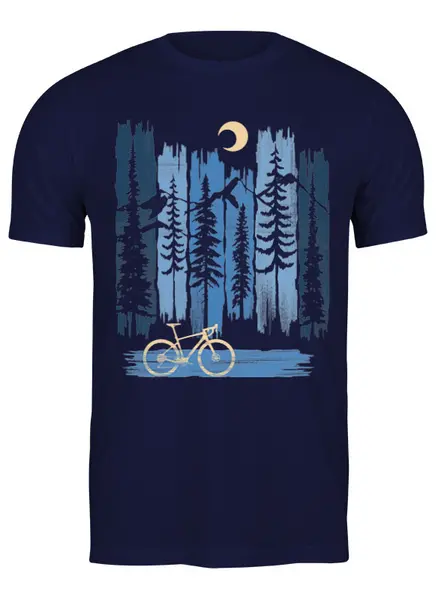 Заказать мужскую футболку в Москве. Футболка классическая Gravel Bike Colors от oneredfoxstore@gmail.com - готовые дизайны и нанесение принтов.