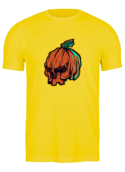 Заказать мужскую футболку в Москве. Футболка классическая ХЭЛЛОУИН  от T-shirt print  - готовые дизайны и нанесение принтов.
