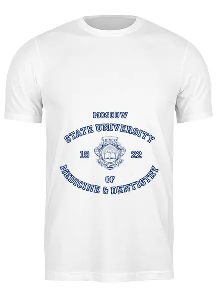 Заказать мужскую футболку в Москве. Футболка классическая Мгмсу от dyzel - готовые дизайны и нанесение принтов.