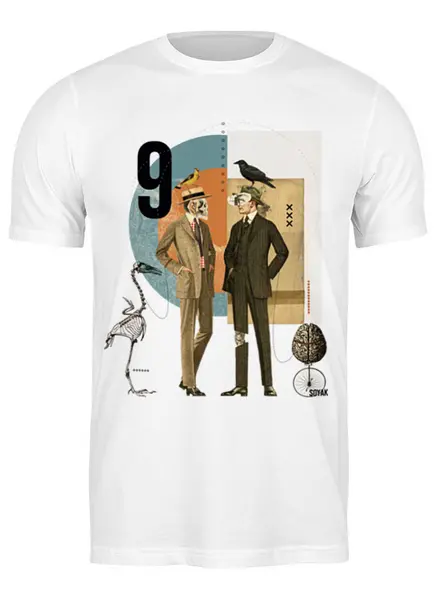 Заказать мужскую футболку в Москве. Футболка классическая whatever dude 3 от soyak - готовые дизайны и нанесение принтов.