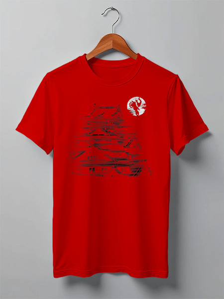 Заказать мужскую футболку в Москве. Футболка классическая Moon Rider от oneredfoxstore@gmail.com - готовые дизайны и нанесение принтов.