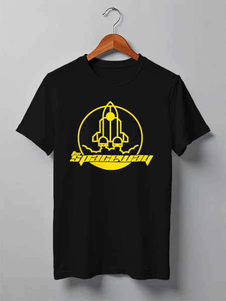Заказать мужскую футболку в Москве. Футболка классическая The Spaceway от The Spaceway  - готовые дизайны и нанесение принтов.