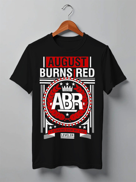 Заказать мужскую футболку в Москве. Футболка классическая August Burns Red от geekbox - готовые дизайны и нанесение принтов.