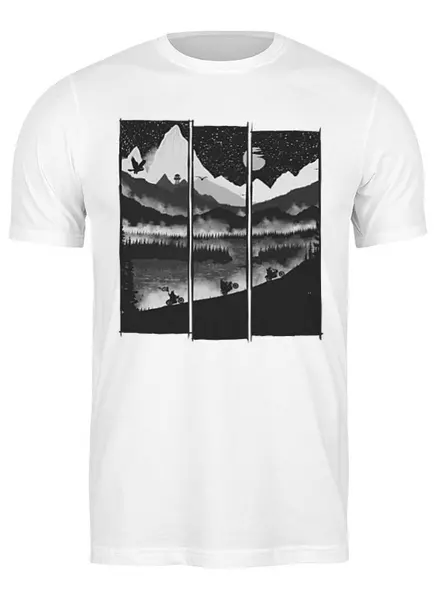 Заказать мужскую футболку в Москве. Футболка классическая Wild Braap от oneredfoxstore@gmail.com - готовые дизайны и нанесение принтов.