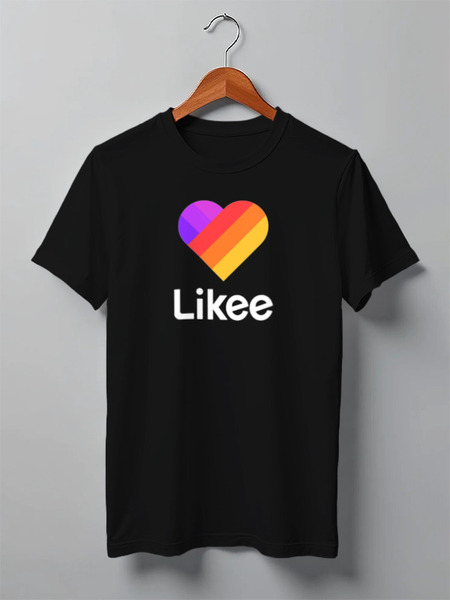 Заказать мужскую футболку в Москве. Футболка классическая Likee  от DESIGNER   - готовые дизайны и нанесение принтов.