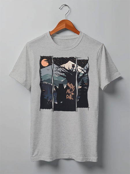 Заказать мужскую футболку в Москве. Футболка классическая Wild Graffiti от oneredfoxstore@gmail.com - готовые дизайны и нанесение принтов.