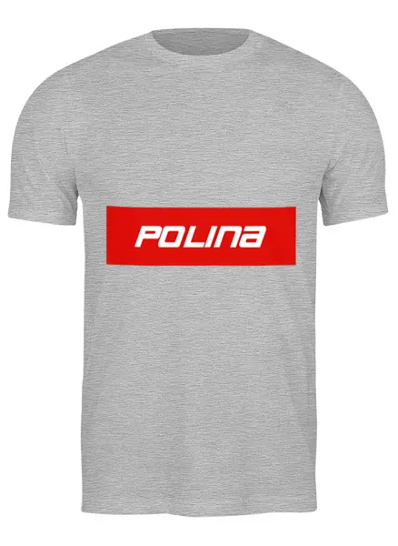 Заказать мужскую футболку в Москве. Футболка классическая Polina от THE_NISE  - готовые дизайны и нанесение принтов.
