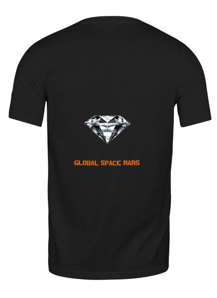 Заказать мужскую футболку в Москве. Футболка классическая Global  space magic  mars (коллекция огонь) от Global Space Magic  - готовые дизайны и нанесение принтов.