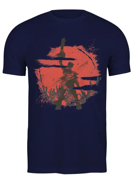 Заказать мужскую футболку в Москве. Футболка классическая Zombies от oneredfoxstore@gmail.com - готовые дизайны и нанесение принтов.