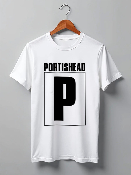 Заказать мужскую футболку в Москве. Футболка классическая Portishead от Chance777 - готовые дизайны и нанесение принтов.