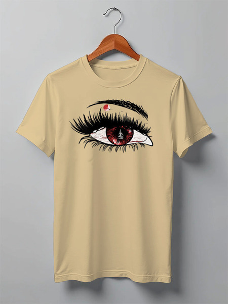 Заказать мужскую футболку в Москве. Футболка классическая Fern Eye от oneredfoxstore@gmail.com - готовые дизайны и нанесение принтов.