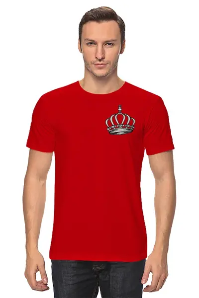 Заказать мужскую футболку в Москве. Футболка классическая Kamiss от Камилла Салауова - готовые дизайны и нанесение принтов.