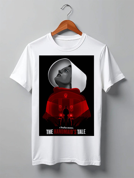 Заказать мужскую футболку в Москве. Футболка классическая The Handmaid's Tale / Рассказ служанки от kino.printio.ru - готовые дизайны и нанесение принтов.