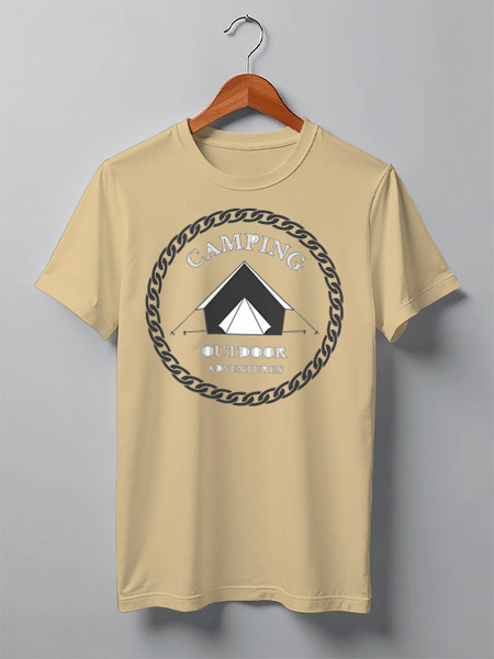 Заказать мужскую футболку в Москве. Футболка классическая Mountains от oneredfoxstore@gmail.com - готовые дизайны и нанесение принтов.
