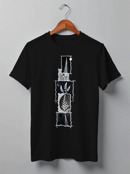 Заказать мужскую футболку в Москве. Футболка классическая Fern Tower от oneredfoxstore@gmail.com - готовые дизайны и нанесение принтов.