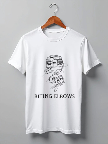 Заказать мужскую футболку в Москве. Футболка классическая Biting Elbows от YellowCloverShop - готовые дизайны и нанесение принтов.