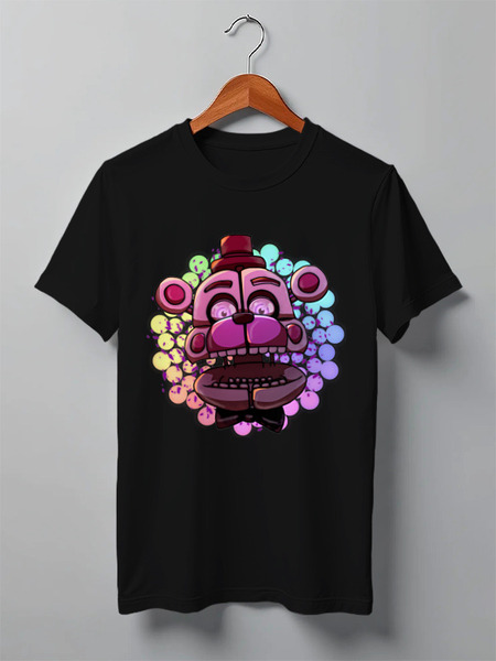 Заказать мужскую футболку в Москве. Футболка классическая Five Nights at Freddy’s от weeert - готовые дизайны и нанесение принтов.
