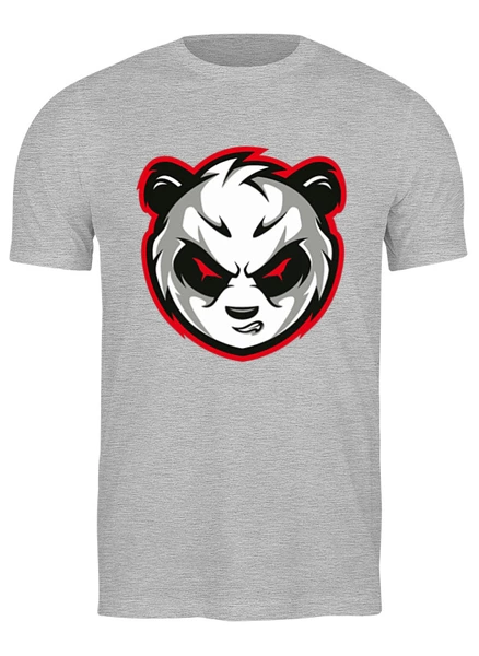 Заказать мужскую футболку в Москве. Футболка классическая Панда     от Print design  - готовые дизайны и нанесение принтов.