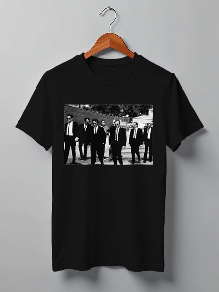 Заказать мужскую футболку в Москве. Футболка классическая RESERVOIR DOGS от Даниил Шабак - готовые дизайны и нанесение принтов.
