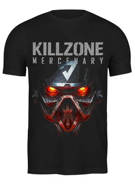 Заказать мужскую футболку в Москве. Футболка классическая KILLZONE от robus - готовые дизайны и нанесение принтов.