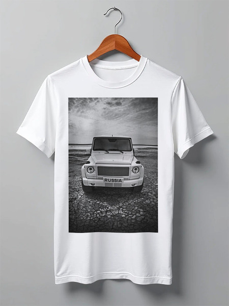 Заказать мужскую футболку в Москве. Футболка классическая GL by KKARAVAEV.ru от Design Ministry - готовые дизайны и нанесение принтов.
