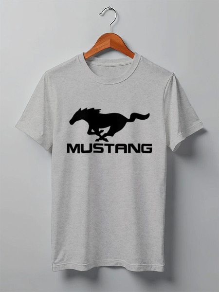 Заказать мужскую футболку в Москве. Футболка классическая Mustang  от TheAndarz  - готовые дизайны и нанесение принтов.